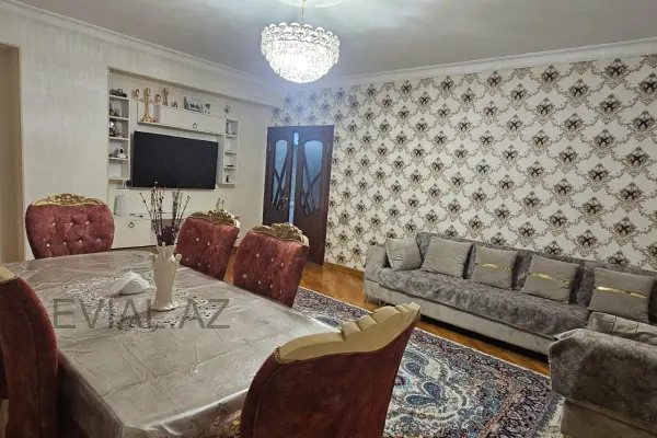 4 otaqlı mənzil Yasamal rayonunda, 122 m², yeni tikili - satılır